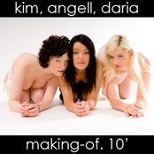 Daria Vladina, Kim Serena, Angell Summers. Making of the photoshoot.